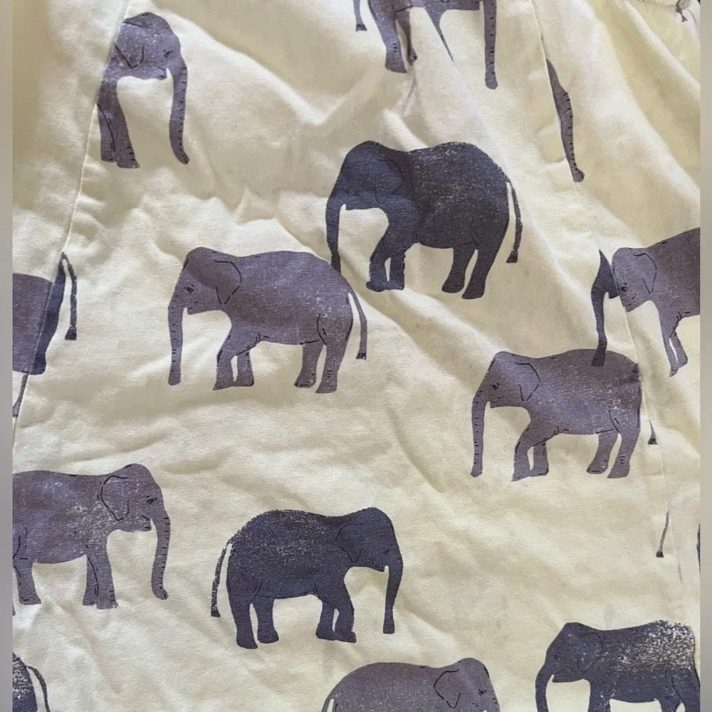 Tea collection toddler girl elephant dress Sz 18-24 months